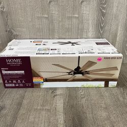 Home Decorators Makenna 60in. Indoor/ Covered Outdoor LED Ceiling Fan 