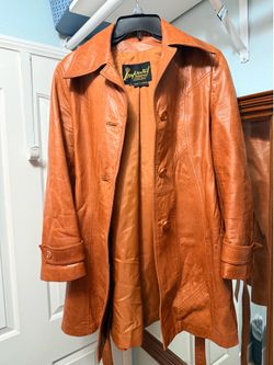 Imperial Vintage Leather Coat
