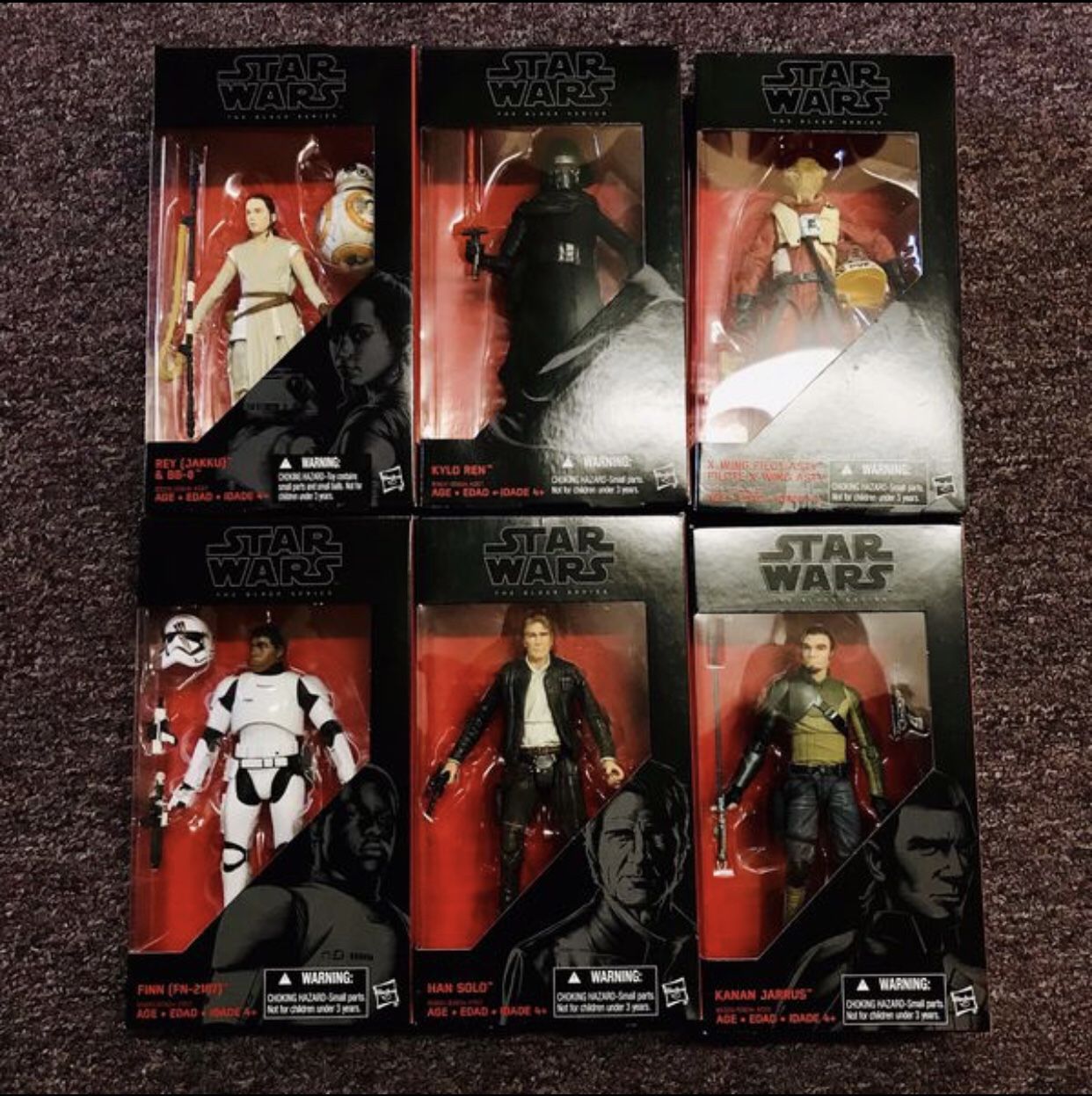 Star Wars figures