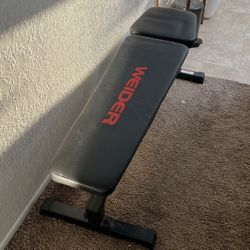 Weider flat bench sale