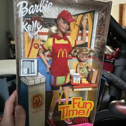 Barbie - Barbie & Kelly McDonalds Funtime