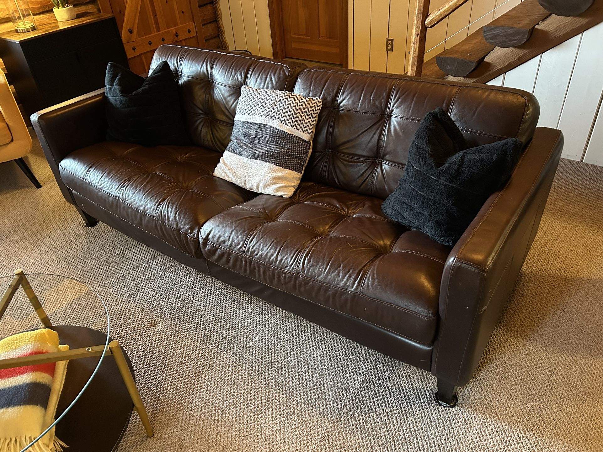 Leather Couch