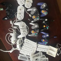 GameCube, Wii, And Wii-u Controller Lot! 