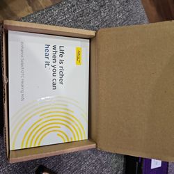 NIB JABRA ENHANCE SELECT 500 OTC HEARING AIDS BRONZE 