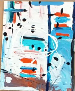 16x20 Abstract Painting