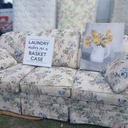 Floral Sofa