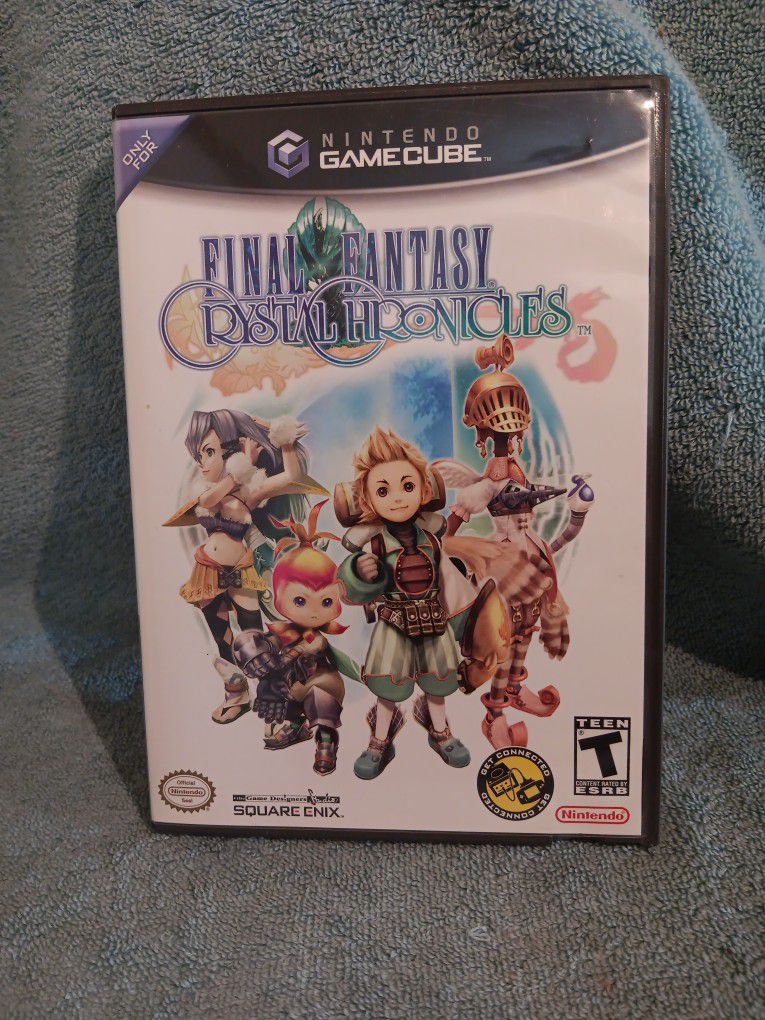 Final Fantasy: Crystal Chronicle Nintendo GameCube, 2004 Works!