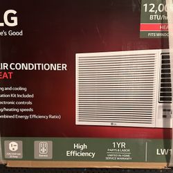 LG 12000 BTU Air Conditioner With Heat