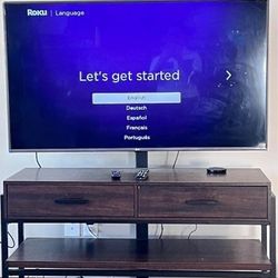 55 Inch lg Smart LED Tv Plus Tv Stand 