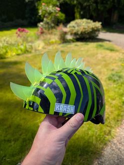 Light up helmet