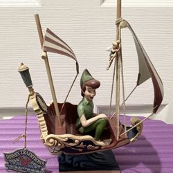 Jim Shore Disney Peter Pan’s Flight Figurine Disney Traditions Enesco - NEW