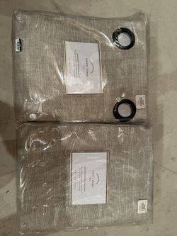Pottery Barn Grommet With Blackout Lining Drapes (qty 2)