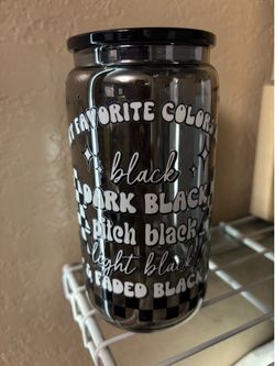 Mirrored Glass Cup