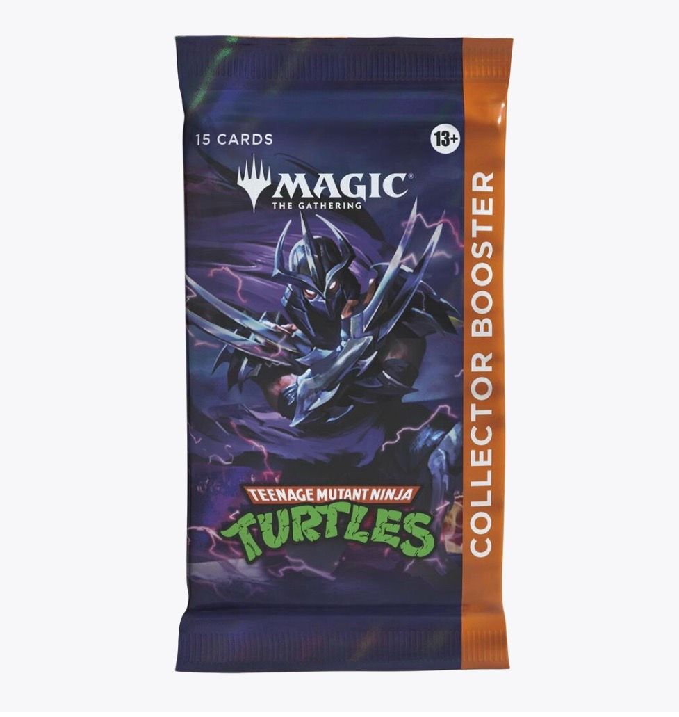 MTG TCG: Teenage Mutant Ninja Turtles - Collector Booster Pack *FACTORY SEALED*
