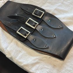 Vintage Leather Kidney Belt