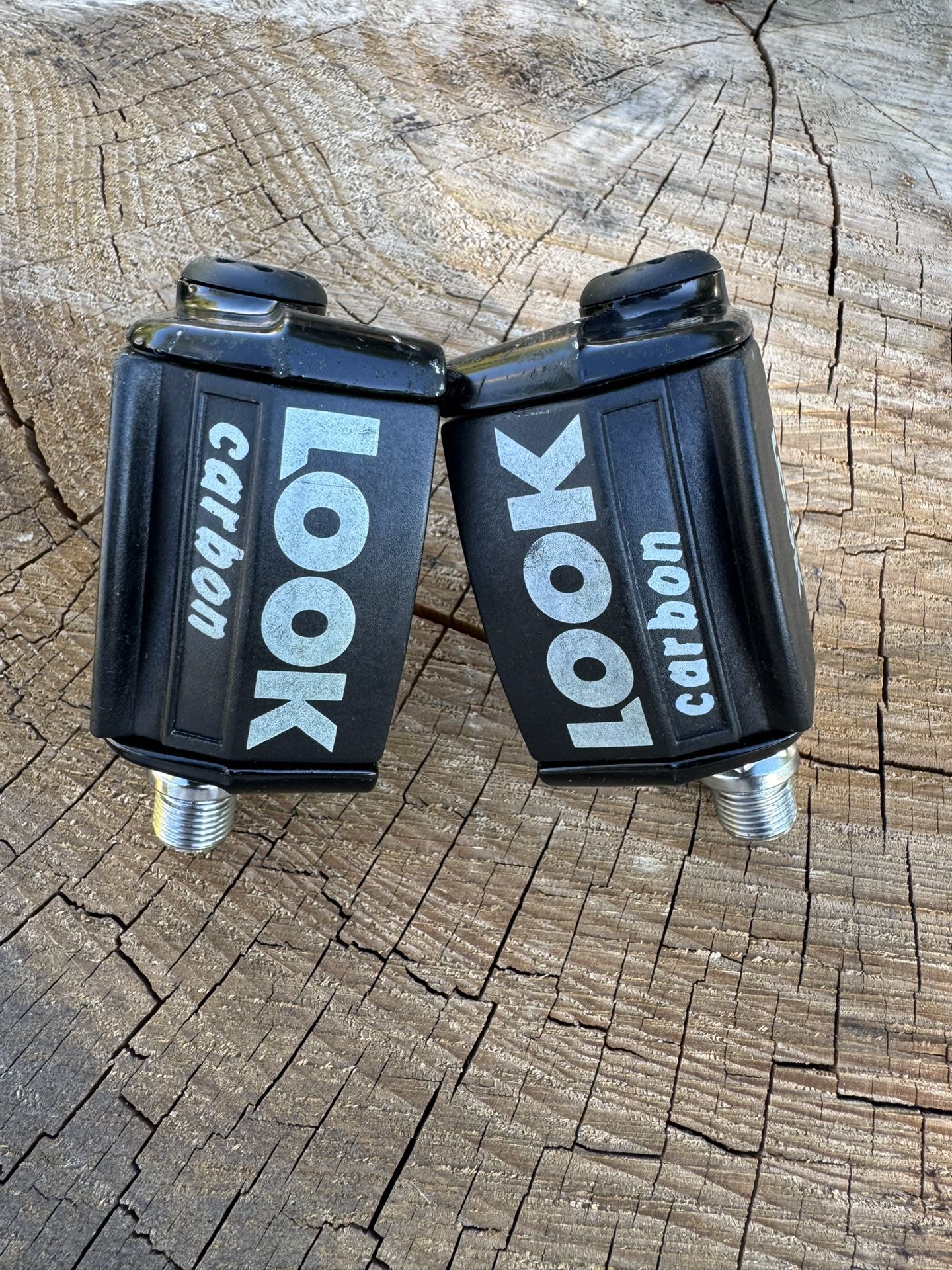 Vintage 80s LOOK Arc Carbón Pedals