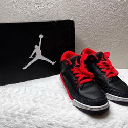 Jordan 3 Crimson 
