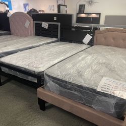 Twin Bed Platform Frame 