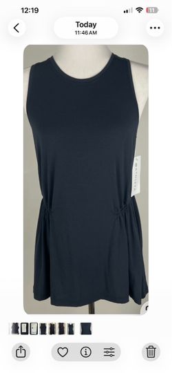 Athleta Air Out Cinch Tank   Sz Med