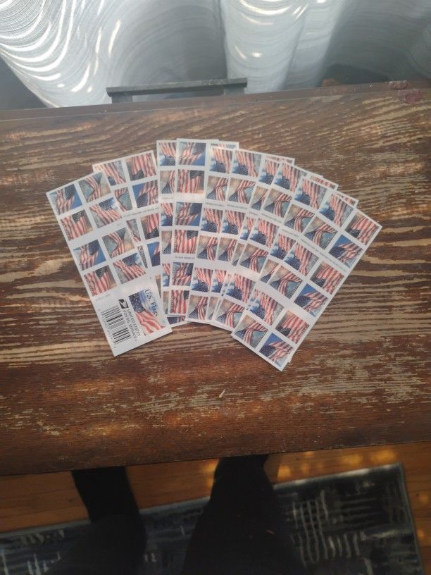 10 Books Of Forever Stamps