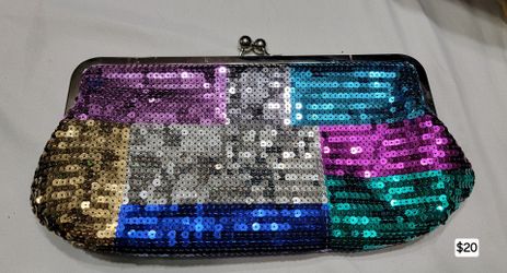 Multicolor blingy Bag