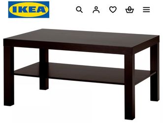 IKEA Black-Brown Coffee Table