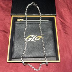 GLD WHITE GOLD PLATED CHAIN