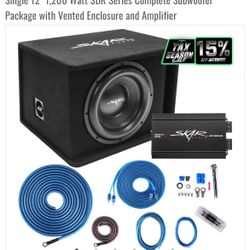 12” Skar Subwoofer Full Kit 