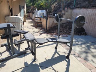 Gym equipment  excersize weights