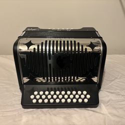 Panther GCF Diatonic Accordion Matte Black