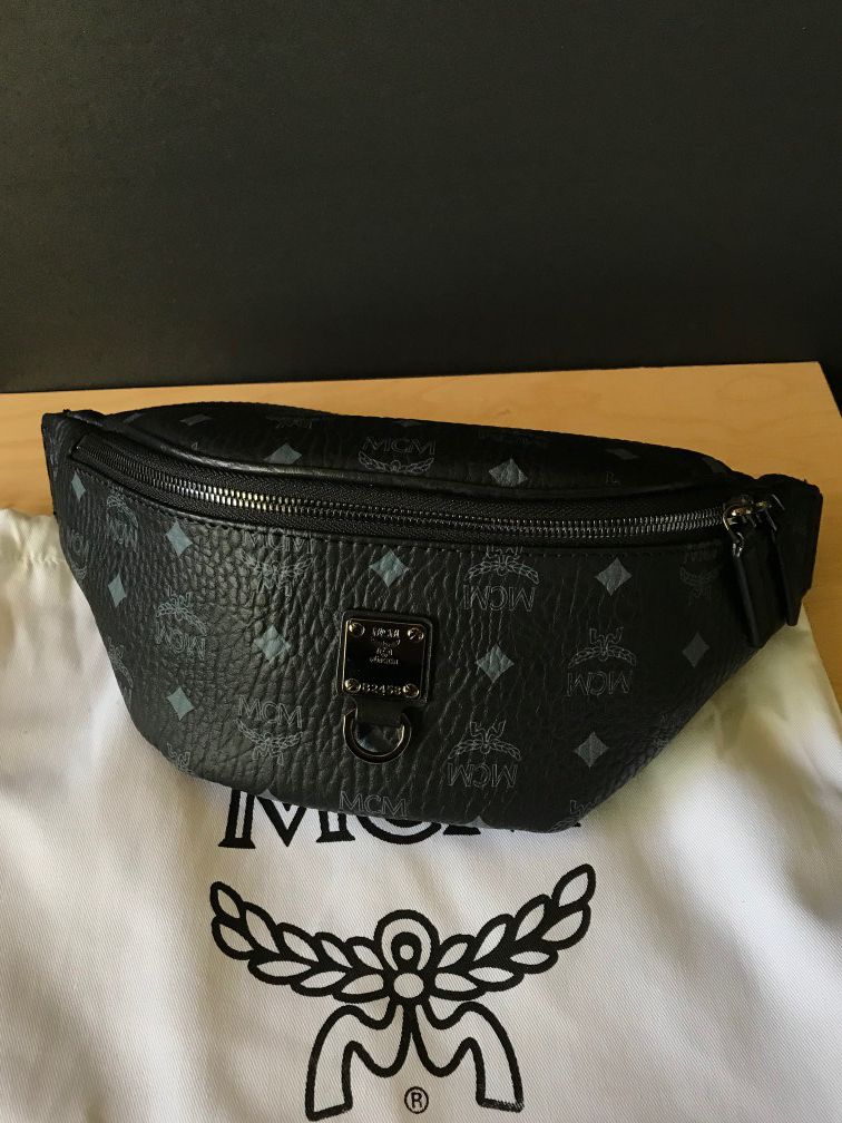 MCM Stark Belt Bag in Visetos Waist Bag