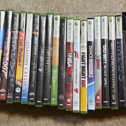 Microsoft Xbox 360 Video Game Games Lot Bundle 