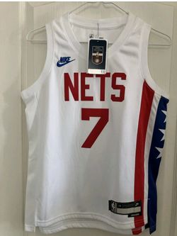 Brooklyn Nets Authentic Nike #7 Durant YOUTH Jersey Size Medium - NWT!