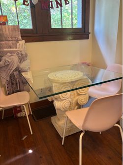 Table and chair set