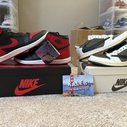 Jordan 1 Travis Scott & Bred
