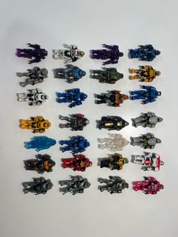 Mega Construx Figures + Weapons Lot