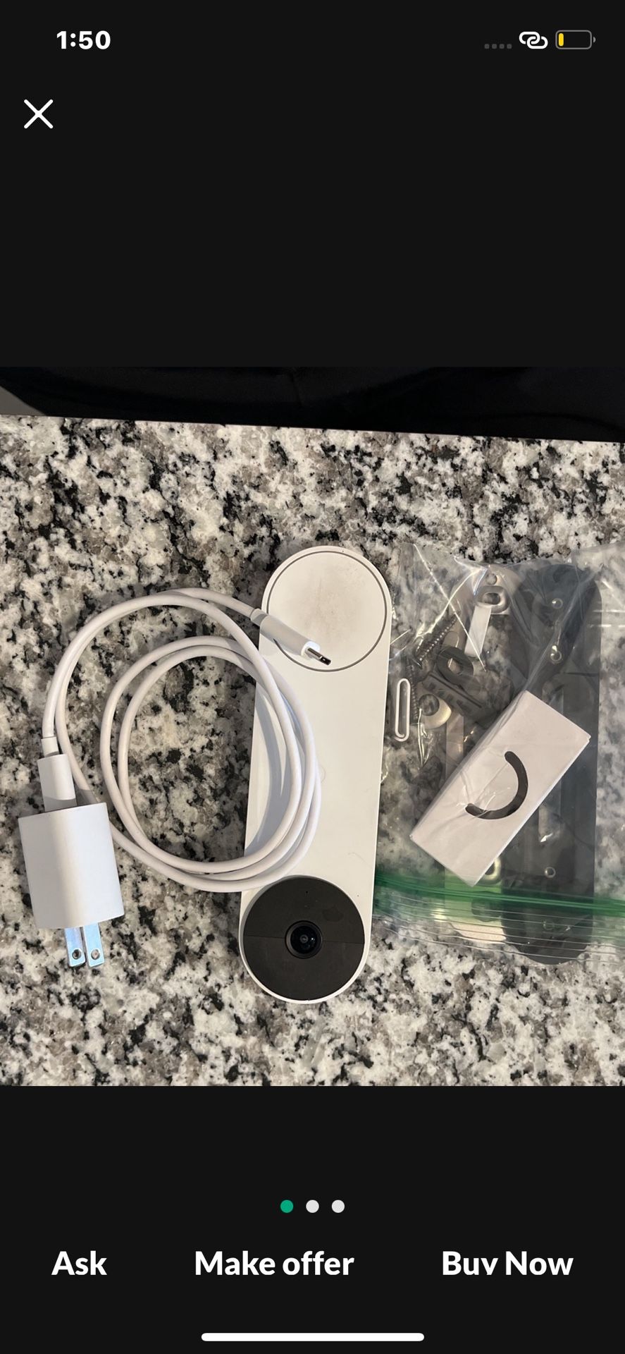 Google Nest Door Bell Camera