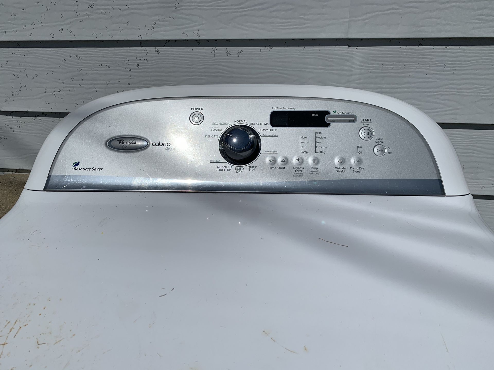 Whirlpool Cabrio Clothes Dryer
