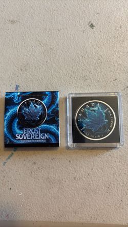Canada frost sovereign coin