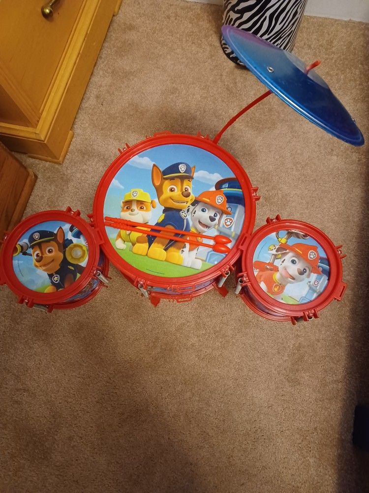 Paw Patrol Drum Set