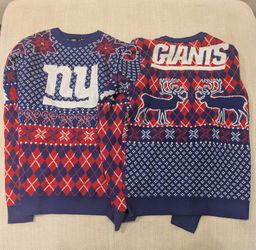 NFL New York Giants Christmas Sweater NWT Size Small