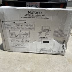Nutone Ar1 Series 30” Range Hood 