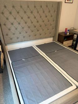 Bedframe and box spring
