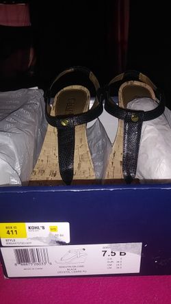 Wedge sandals