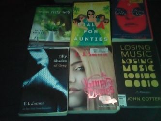 Six random book lot