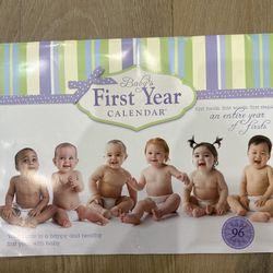 Baby's First Year Calendar