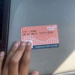Belmont Park Ticket 