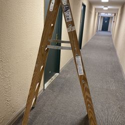 6ft Werner Wooden Ladder