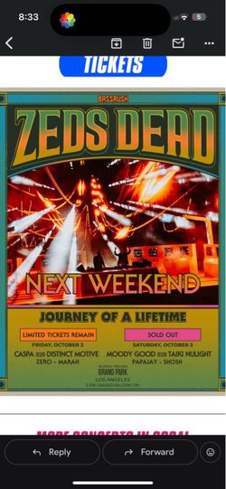 Zeds dead 10/3 (sold out)