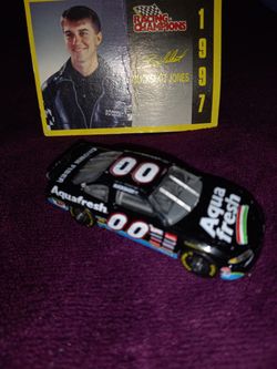 Buckshot Jones #00 Aqua Fresh With Autographed Trading Card 